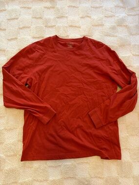 L.L. Bean Men's Long-Sleeve Crewneck Tee
